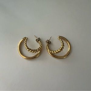 Missoma Radial Hoop Earrings